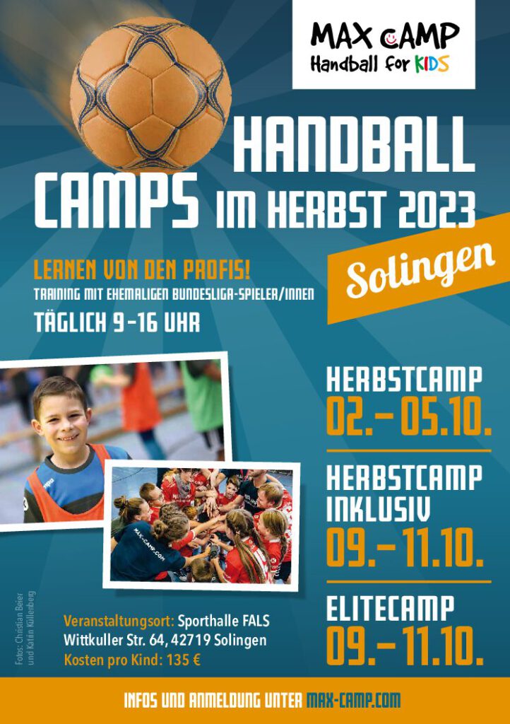 Herbstcamp 2023 Flyer